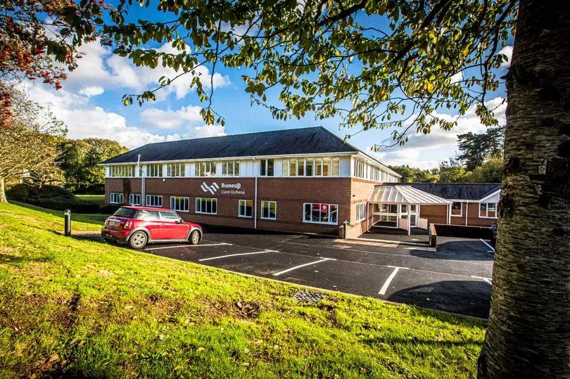 Llwyn Brain building at Parc Menai Bangor