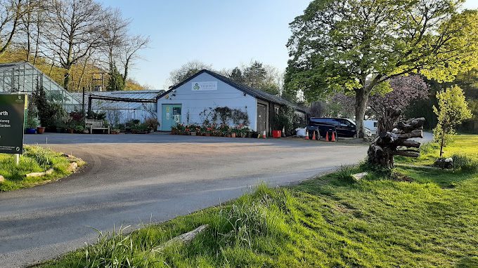 View of Treborth Botanic Garden front entrance